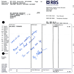 [My letter to RBS]